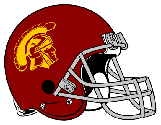 Southern California Trojans 1972-1987 Helmet Logo iron on transfers for fabric